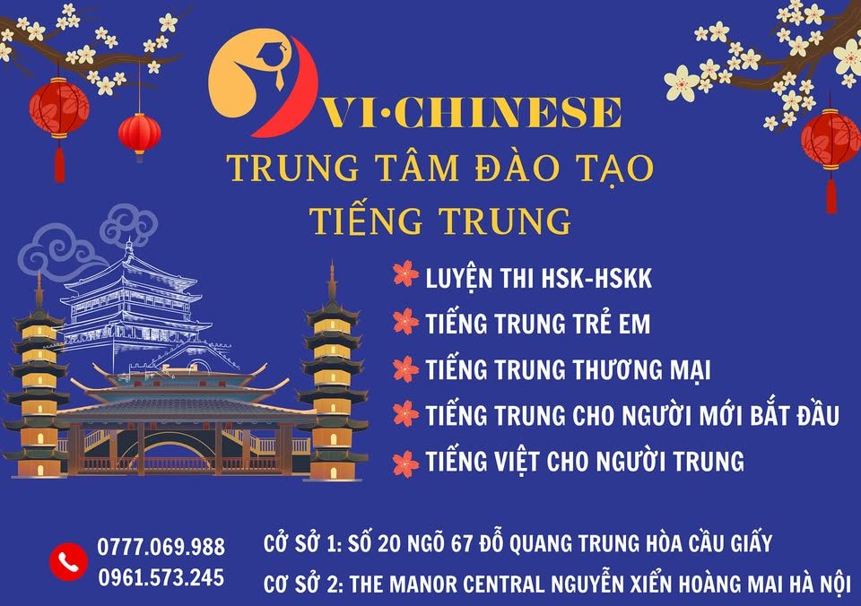 Trung tâm tiếng Trung VICHI - Đỗ Quang