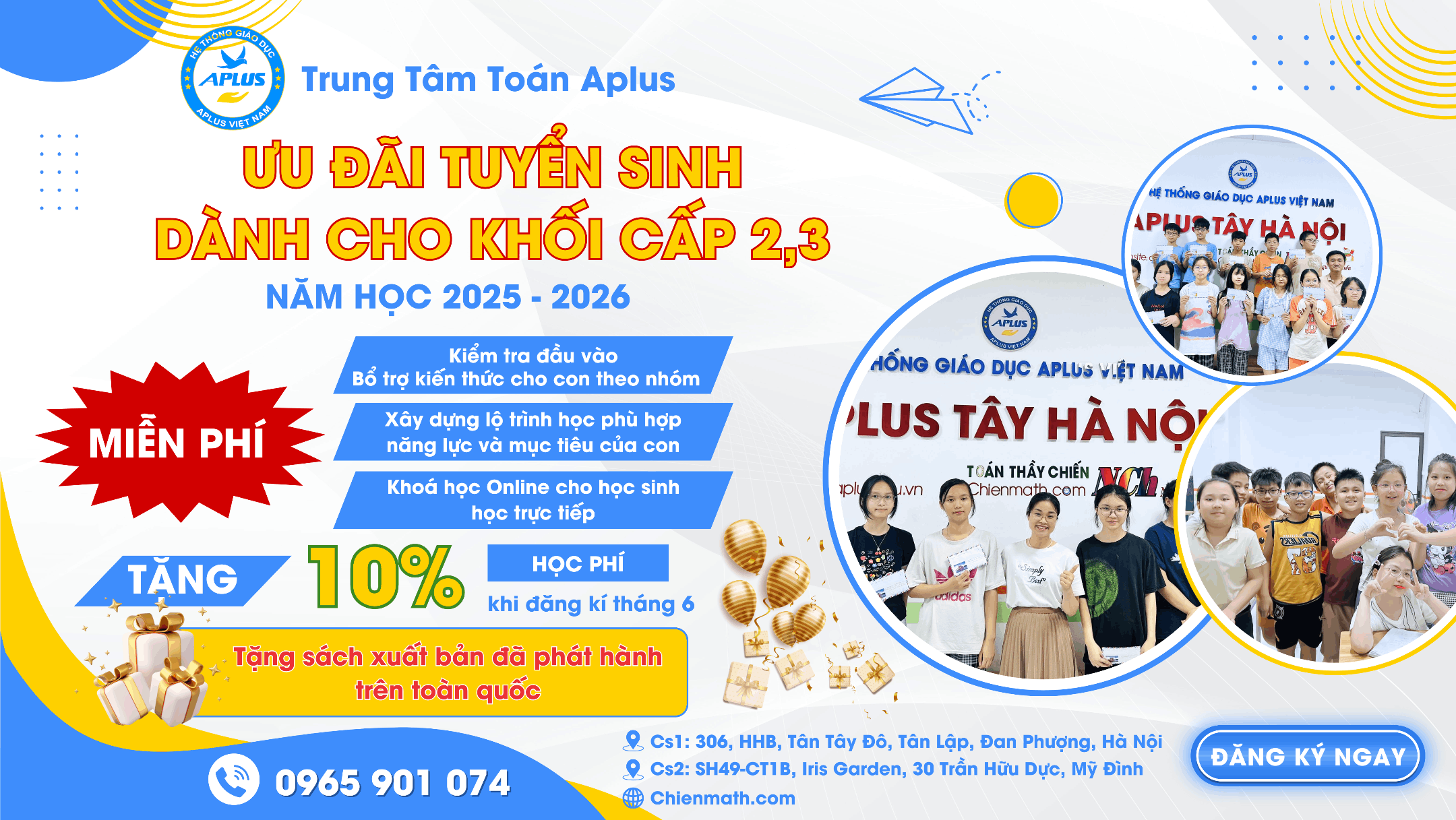 Trung Tâm Toán Aplus - Mỹ Đình