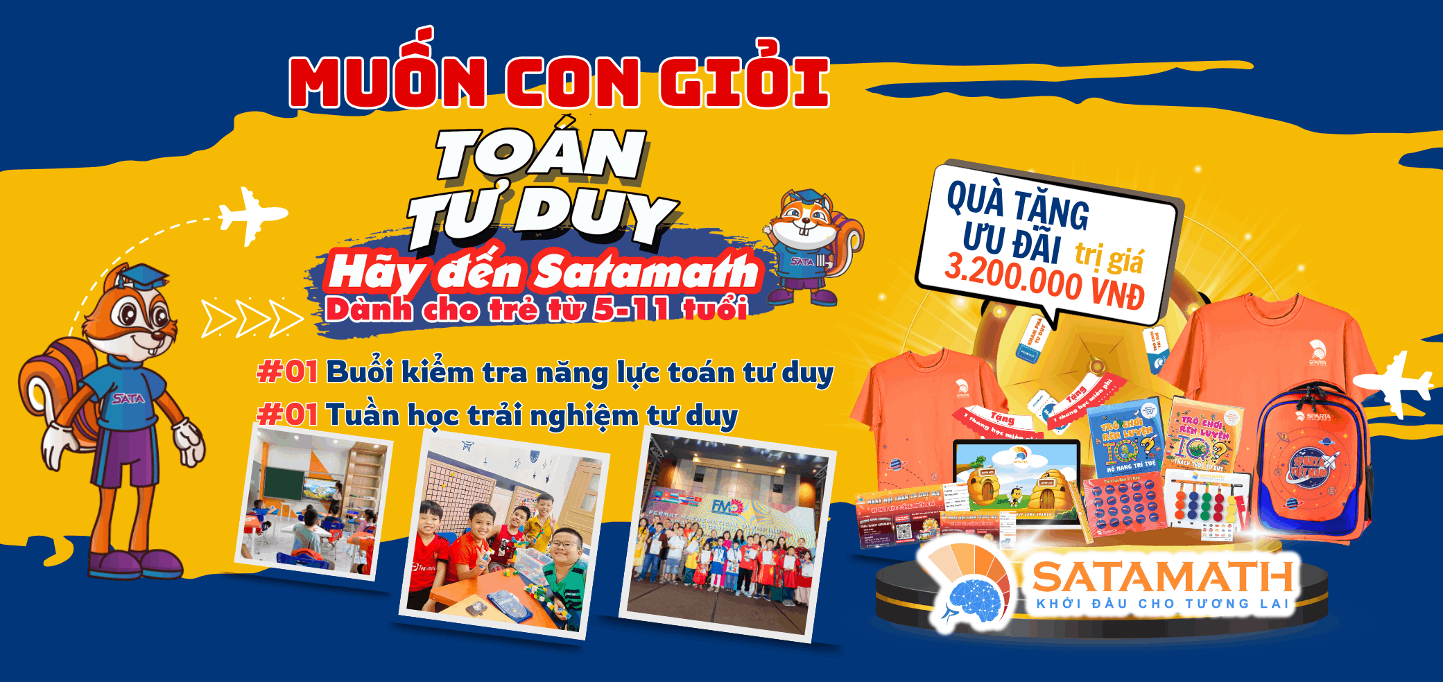 Học viện Toán tư duy quốc tế - Satamath - Đà Nẵng