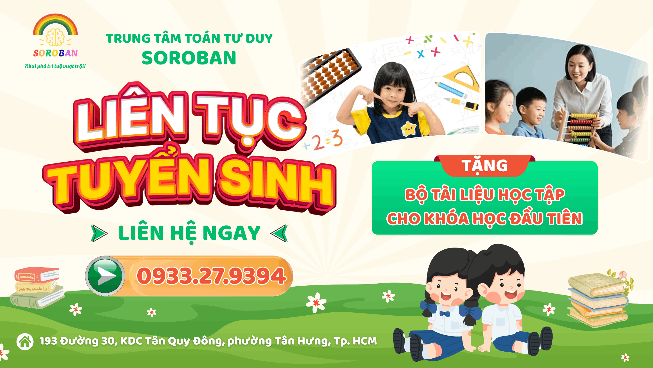 Trung Tâm Toán Tư Duy SOROBAN - Quận 7