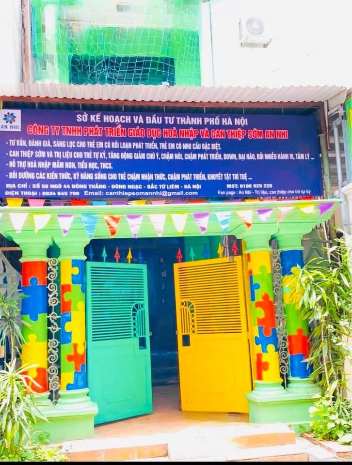 Trung tâm trị liệu và can thiệp cho trẻ tự kỷ An Nhi - Cơ sở 2