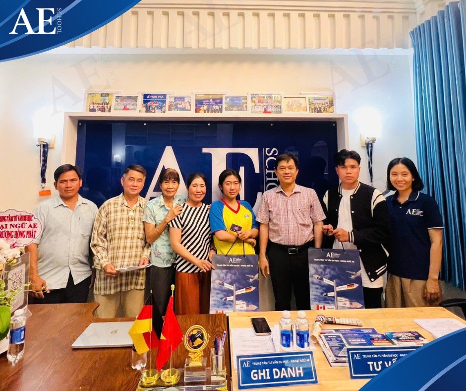 Trung tâm tư vấn Du học - Ngoại ngữ AE - Long Xuyên