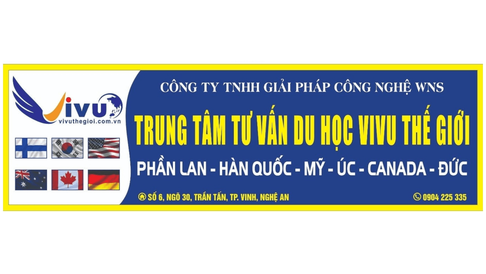 Trung Tâm Tư Vấn Du Học Vivu Thế Giới - Thành phố Vinh