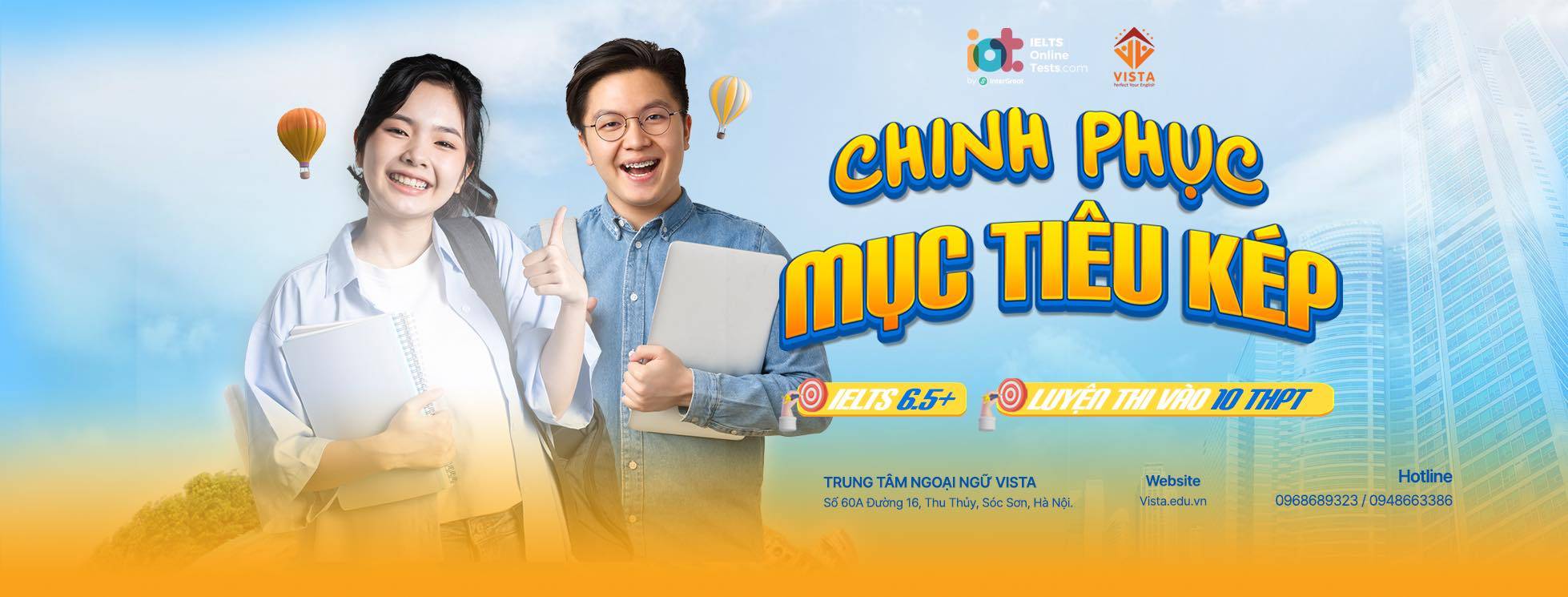 Trung tâm Vista- Giỏi tiếng Anh toàn diện - Sóc Sơn