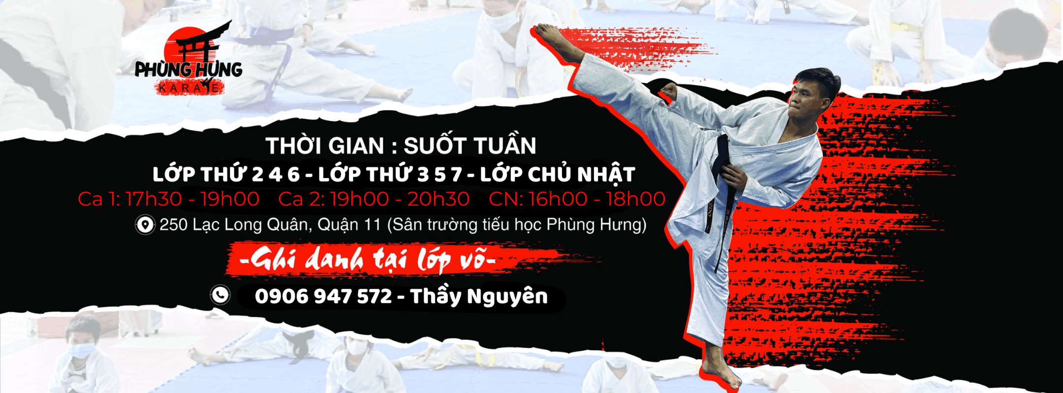 Trung tâm võ thuật chất lượng cao Phùng Hưng Karate - Quận 11