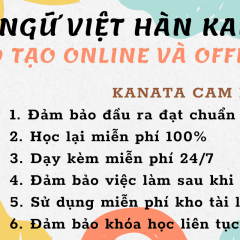 Trường Hàn ngữ Việt Hàn Kanata - Võ Thị Sáu
