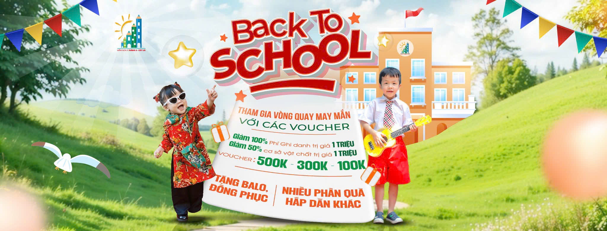 Trường mầm non 1 Tháng 6 - Cát Lái