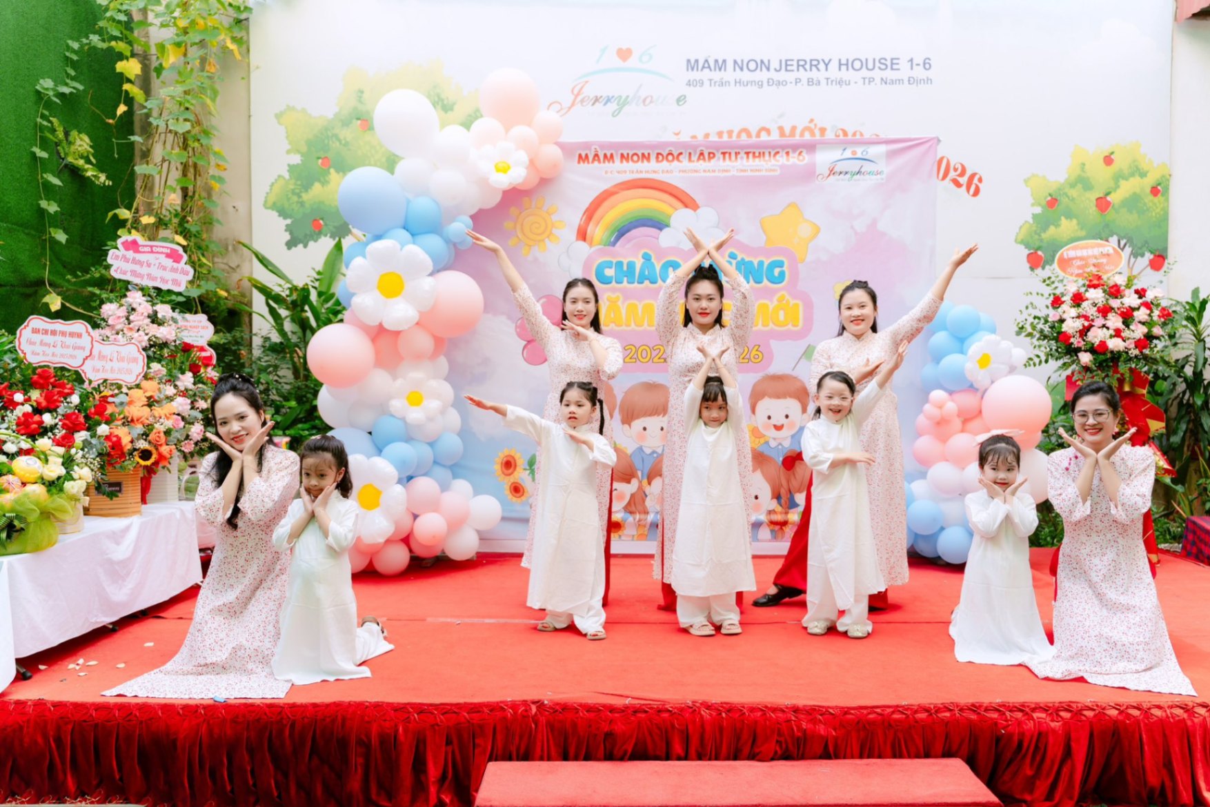 Trường Mầm Non 1-6 Jerryhouse - Đường Trần Hưng Đạo, Nam Định