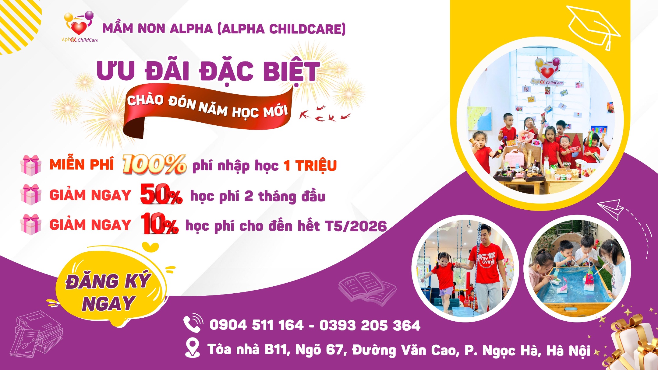 Mầm non Alpha (Alpha Childcare) - Văn Cao