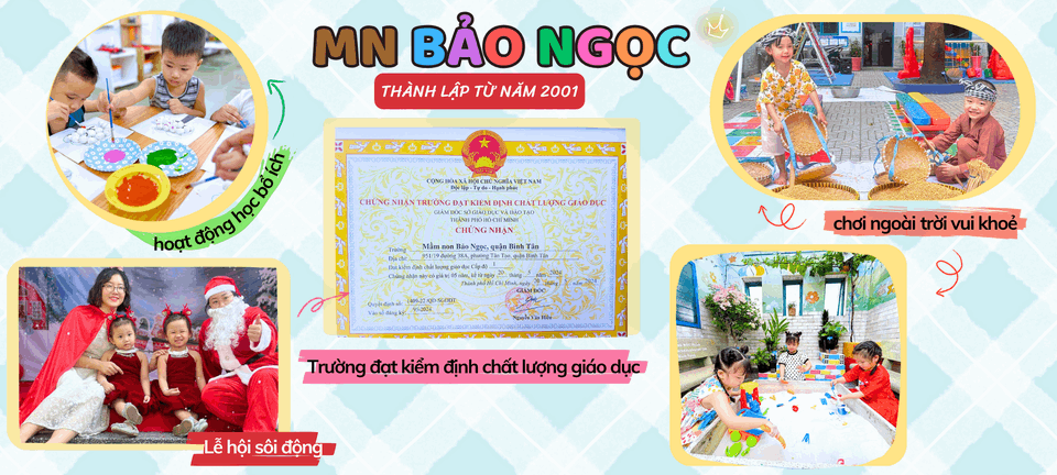 Trường mầm non Bảo Ngọc - Tân Tạo