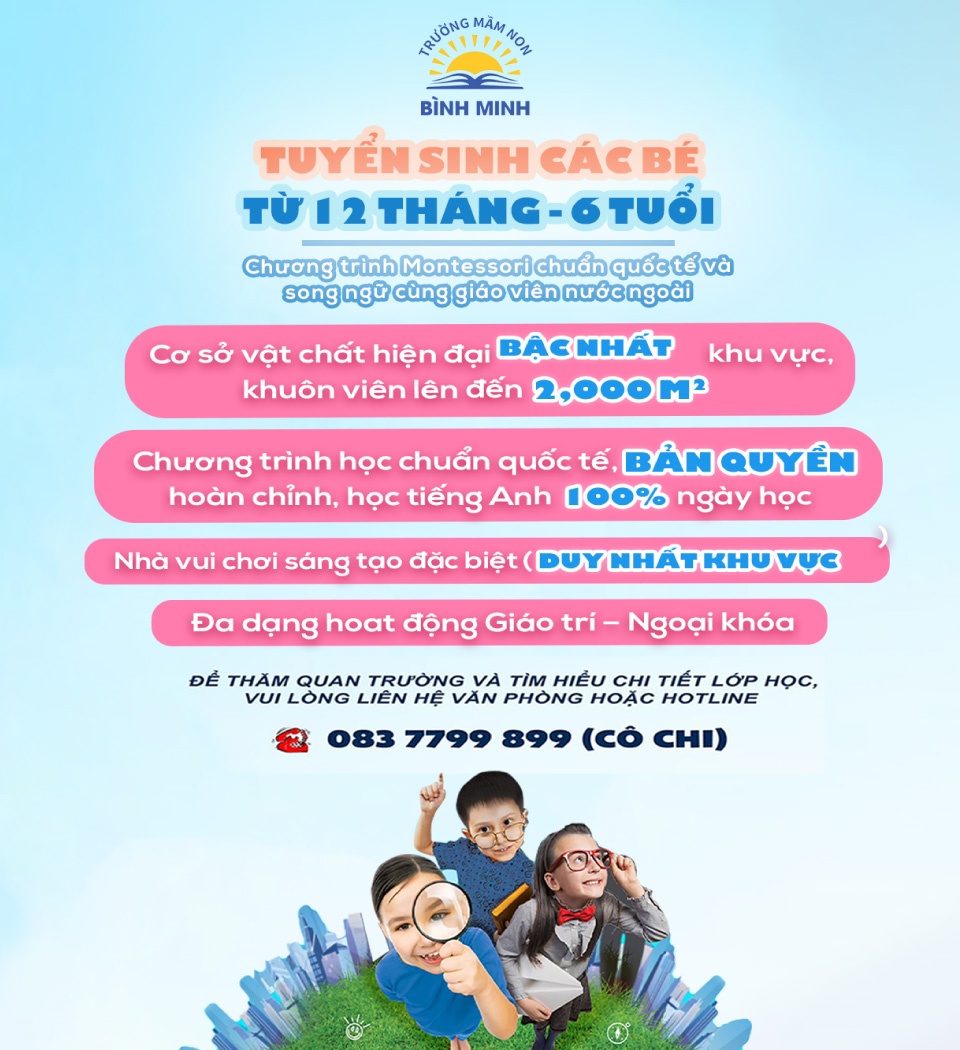 Trường Mầm Non Bình Minh - An Phú