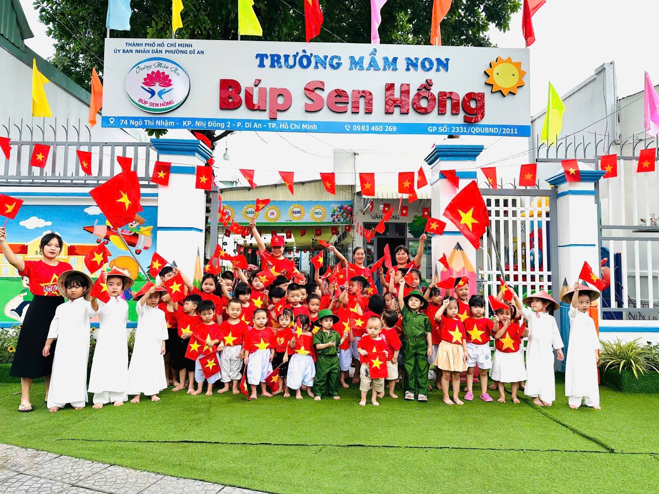 Trường Mầm Non Búp Sen Hồng - Dĩ An