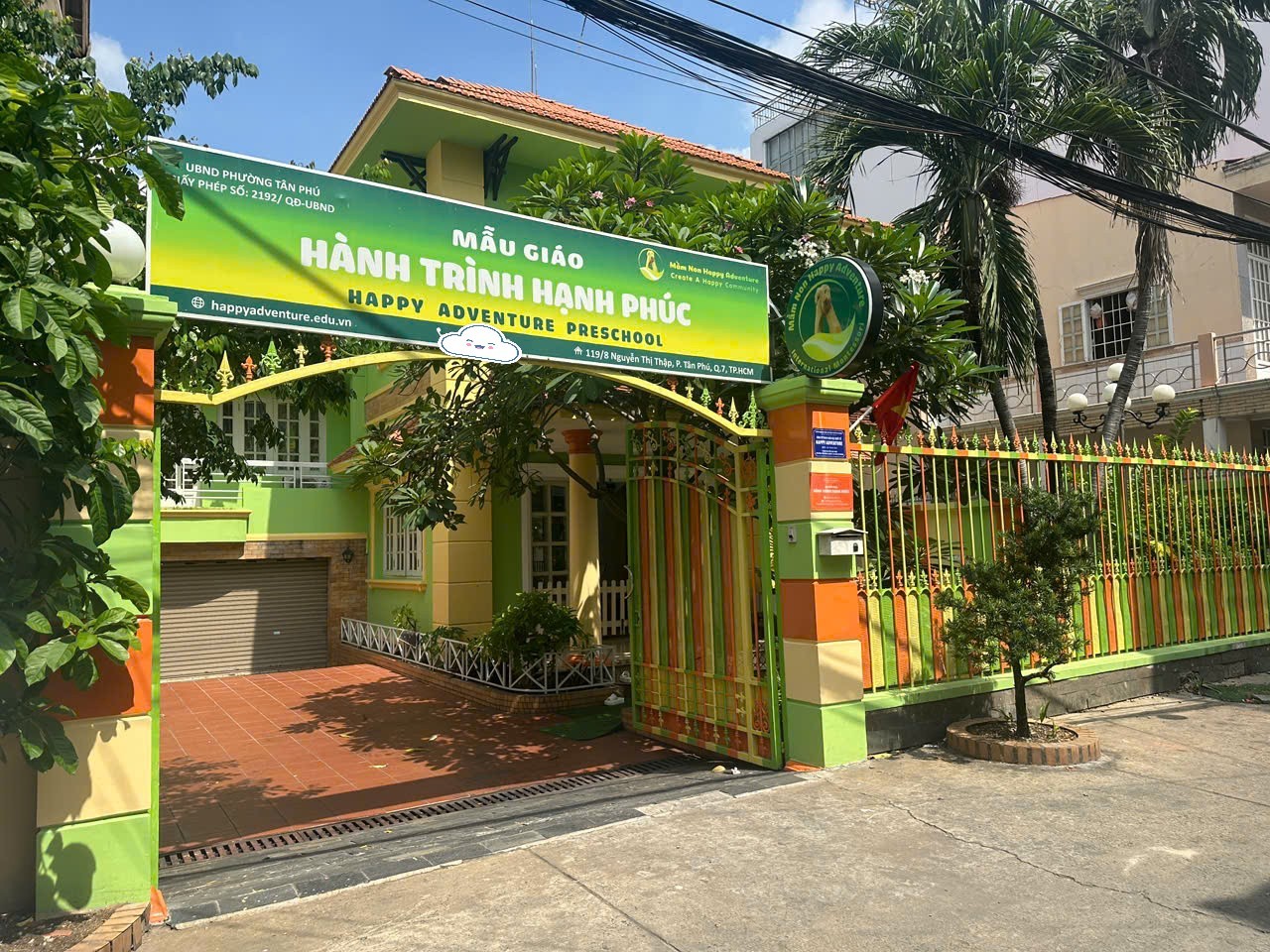 Trường Mẫu Giáo Hành Trình Hạnh Phúc (Happy Adventure) - Tân Mỹ