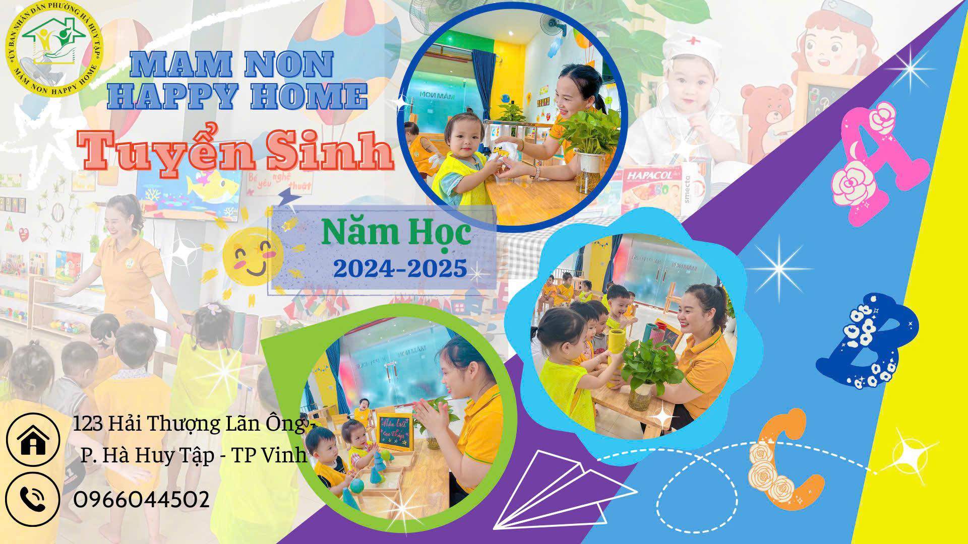 Trường Mầm non Happy Home - Hà Huy Tập