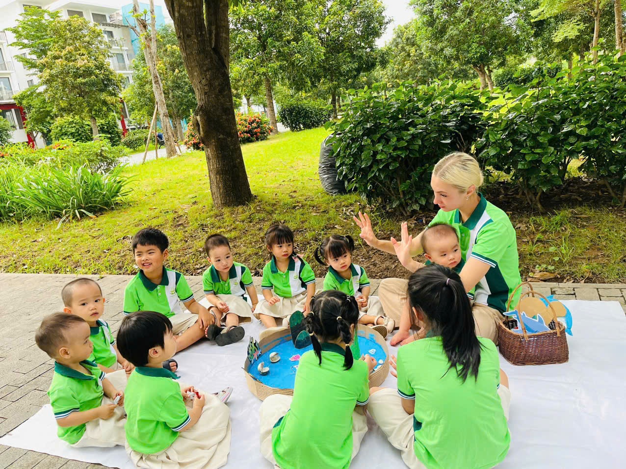 Trường Mầm Non HappySeed Kindergarten - Khu đô thị Khai Sơn
