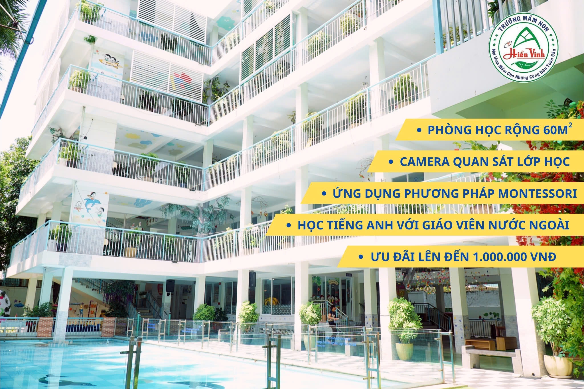 Trường Mầm Non Hiển Vinh - Phường 8