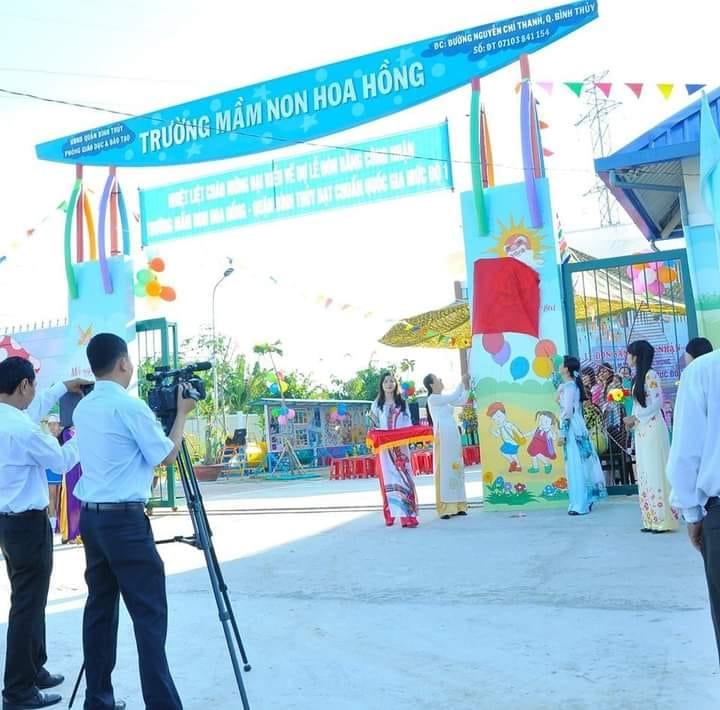 Trường mầm non Hoa Hồng - Trà Nóc