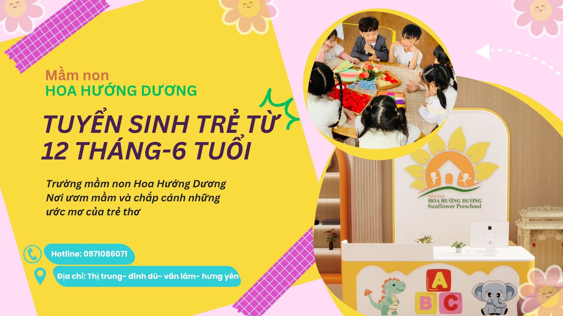 Trường Mầm non Hoa Hướng Dương - Đình Dù