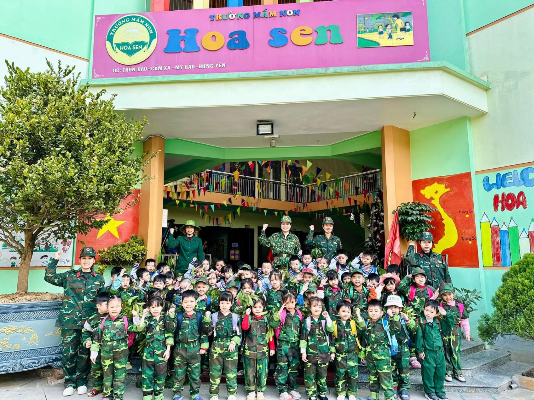 Trường Mầm Non Hoa Sen - Cẩm Xá, Mỹ Hào