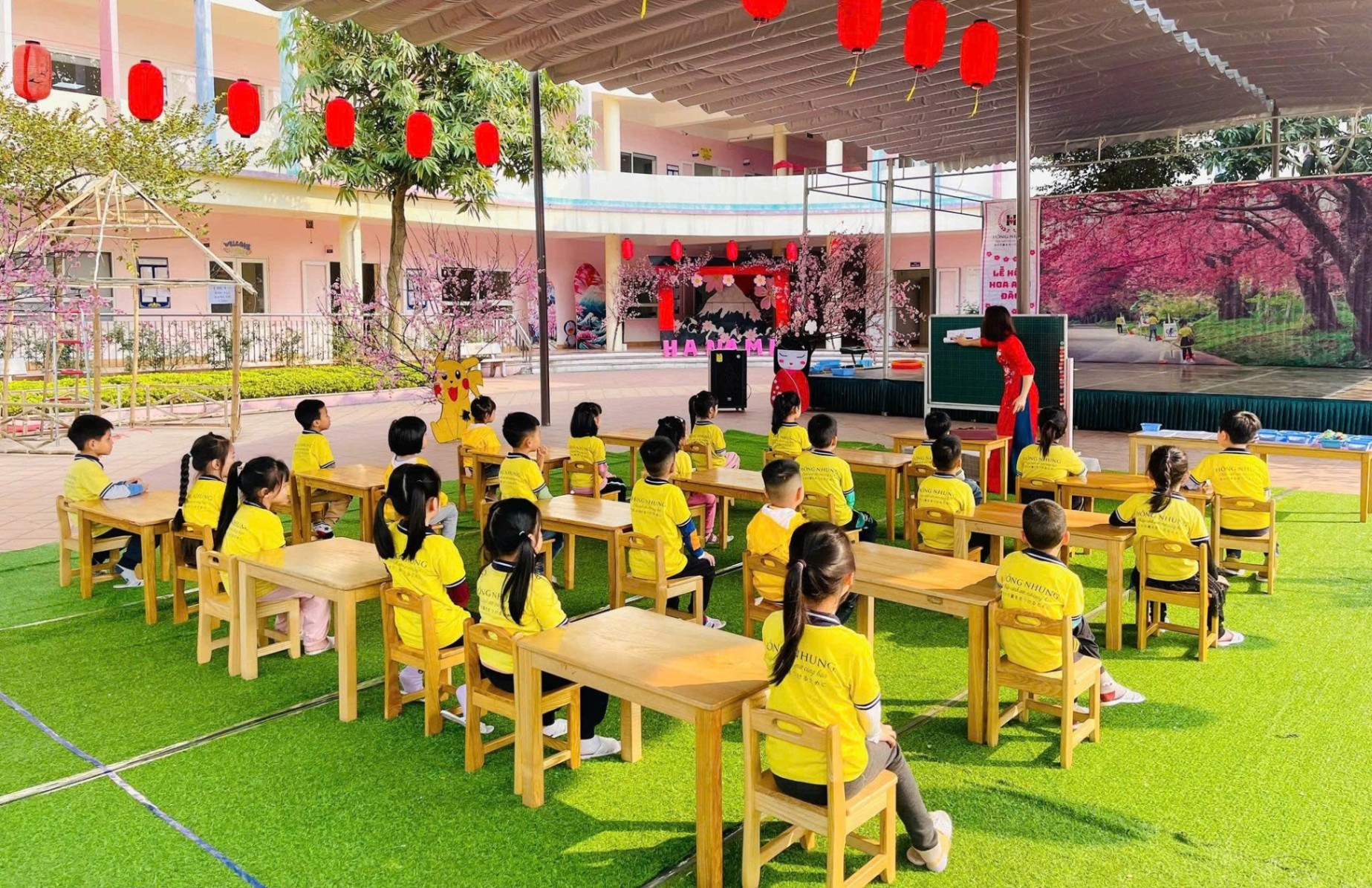 Hệ Thống Trường Mầm Non Hồng Nhung - Thái Bình