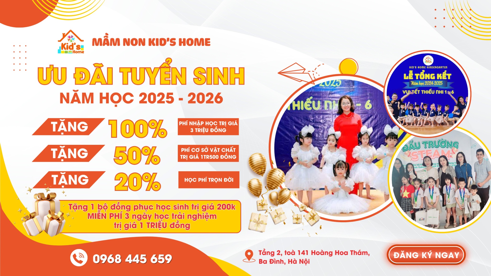 Trường Mầm Non Kid's Home - Hoàng Hoa Thám