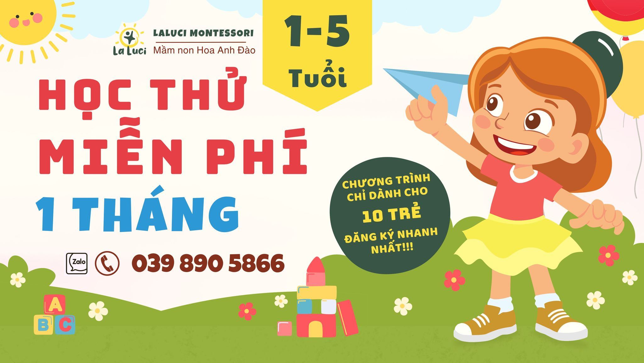 Trường Mầm non LaLuci Montessori - Hoàng Mai