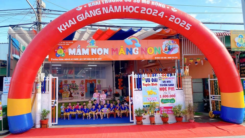 Trường Mầm Non Măng Non - Thị xã Phú Mỹ