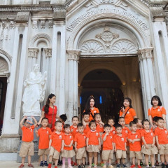 Trường mầm non Mặt Trời Hồng - Thạch Bàn