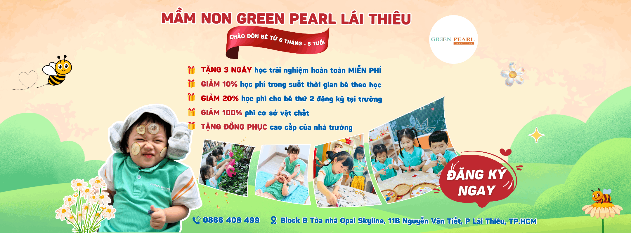 Trường Mầm Non Ngọc Châu Xanh (Green Pearl) - Phường Lái Thiêu
