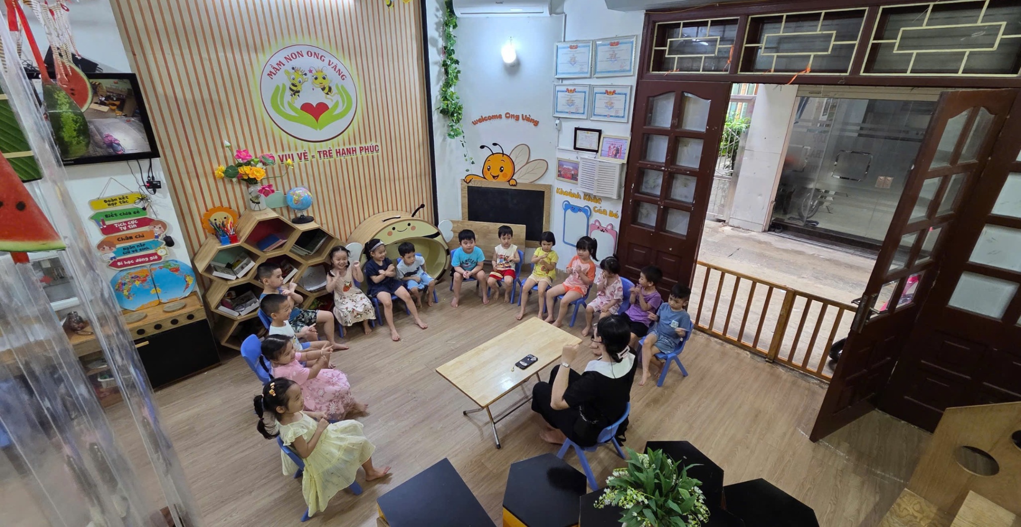 Trường Mầm Non Ong Vàng - Hoàng Hoa Thám