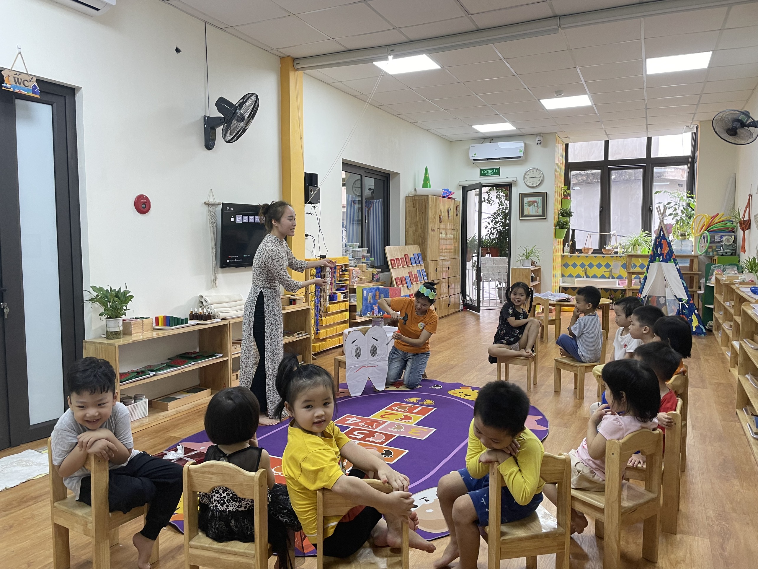 Hệ thống Mầm Non Phương Nga Kid Moon Montessori - Cơ sở 106A Quan Nhân