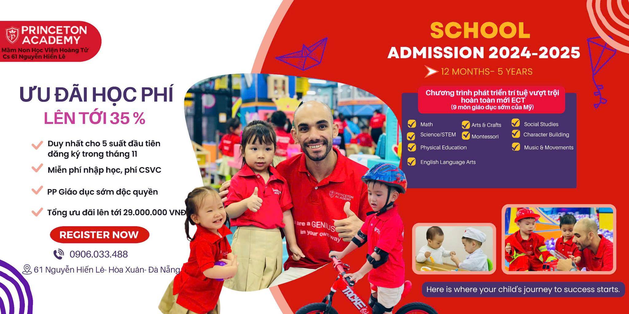 Trường Mầm non Princeton Academy - Nguyễn Hiến Lê