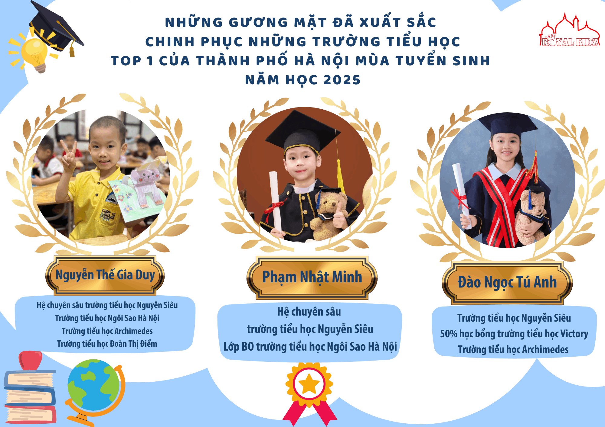 Lớp Tiền tiểu học RoyalKidz Làng Việt Kiều - Chinh phục trường tiểu học chất lượng cao