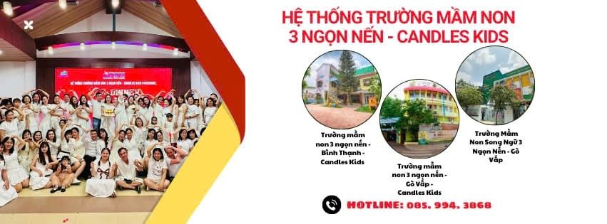 Trường Mầm non Song ngữ 3 ngọn nến (Candles Kids) - Gò Vấp