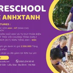 Trường Mầm Non Song Ngữ Bé Anhxtanh - Đội Cấn