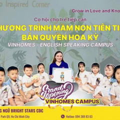 Trường Mầm Non Bright Stars CDC - Vinhome Campus Quận 9