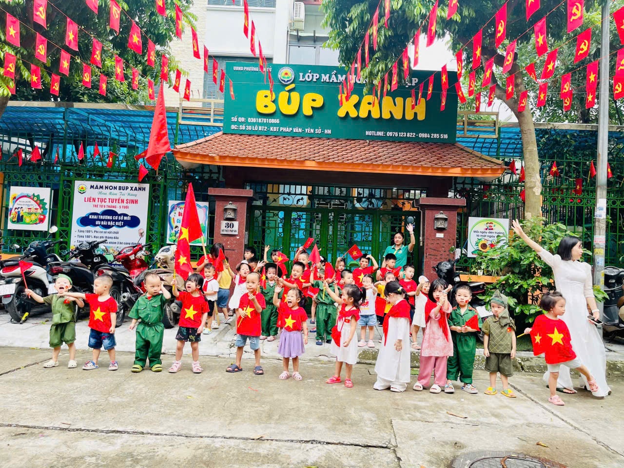 Trường Mầm Non Song Ngữ Búp Xanh - Pháp Vân