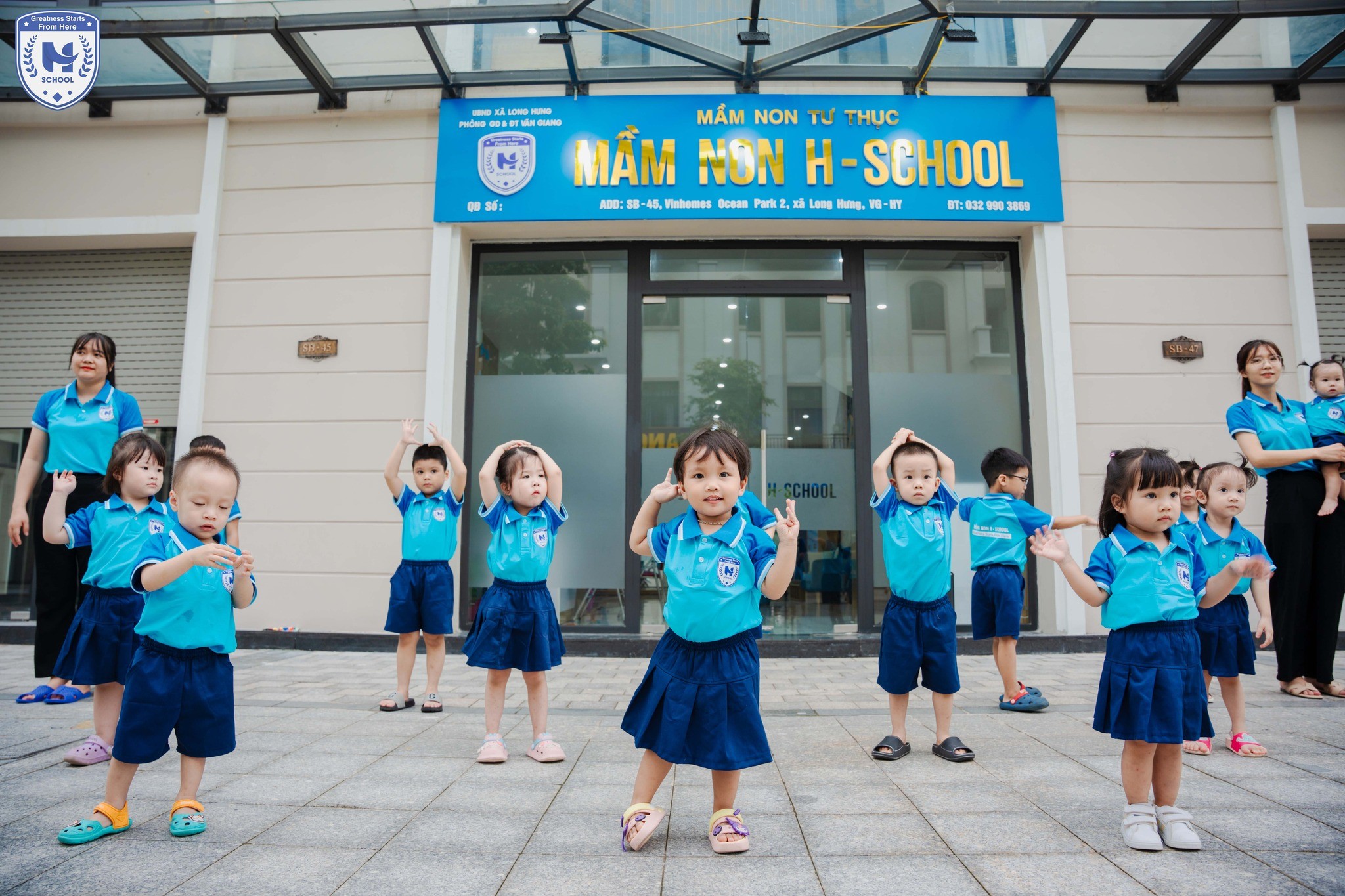 Mầm Non Song Ngữ H-School - Vinhomes Ocean Park 2