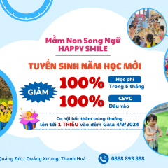 Trường Mầm Non Song Ngữ Happy Smile - Quảng Xương