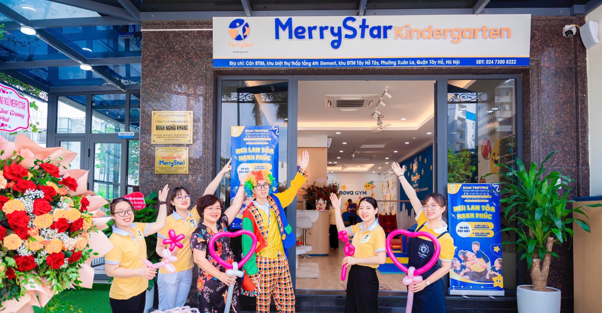 Trường Mầm Non Song Ngữ MerryStar (Ngôi Sao Hạnh Phúc) - Tây Hồ Tây