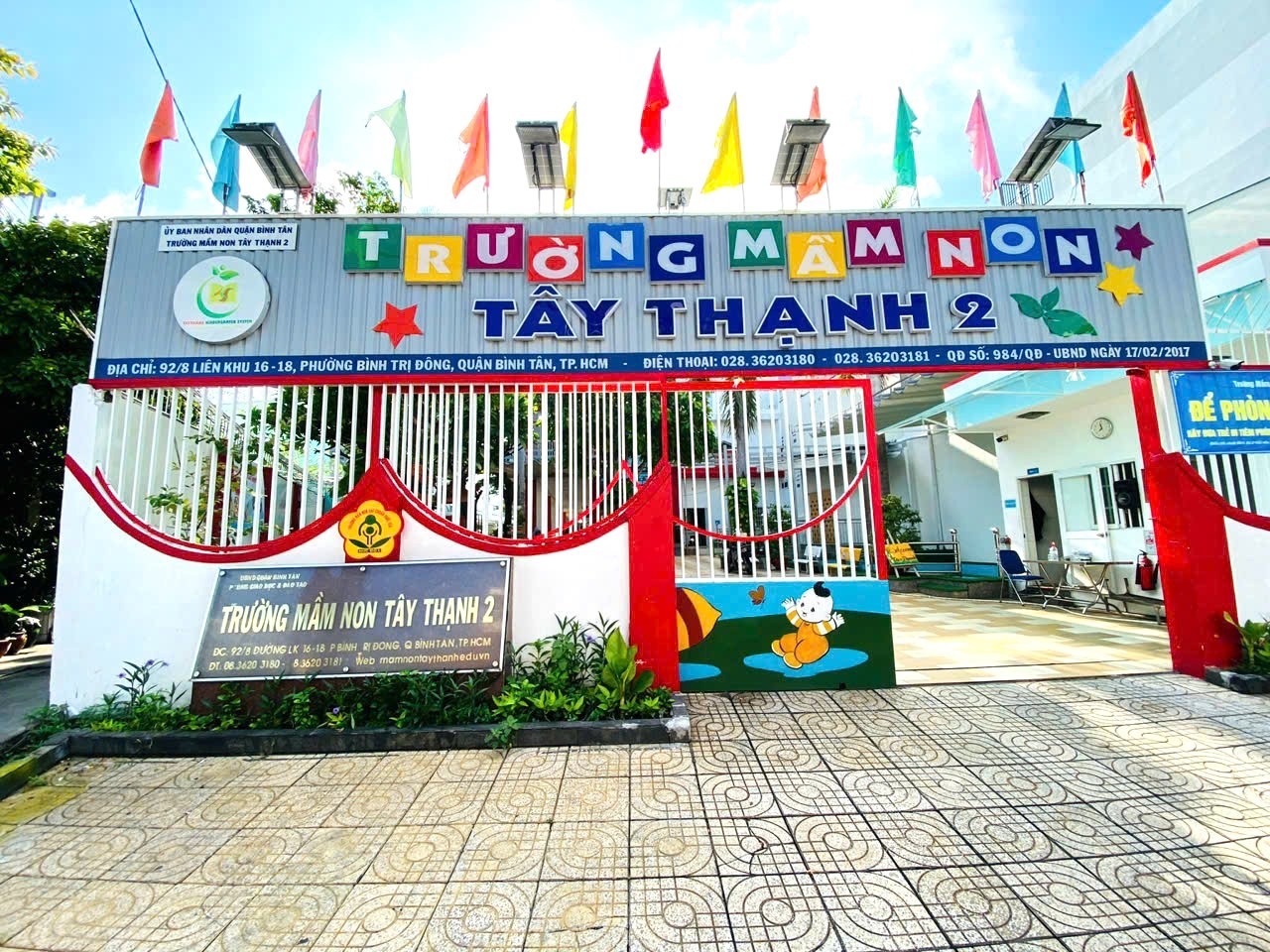 Trường Mầm non Tây Thạnh 2 - Bình Trị Đông