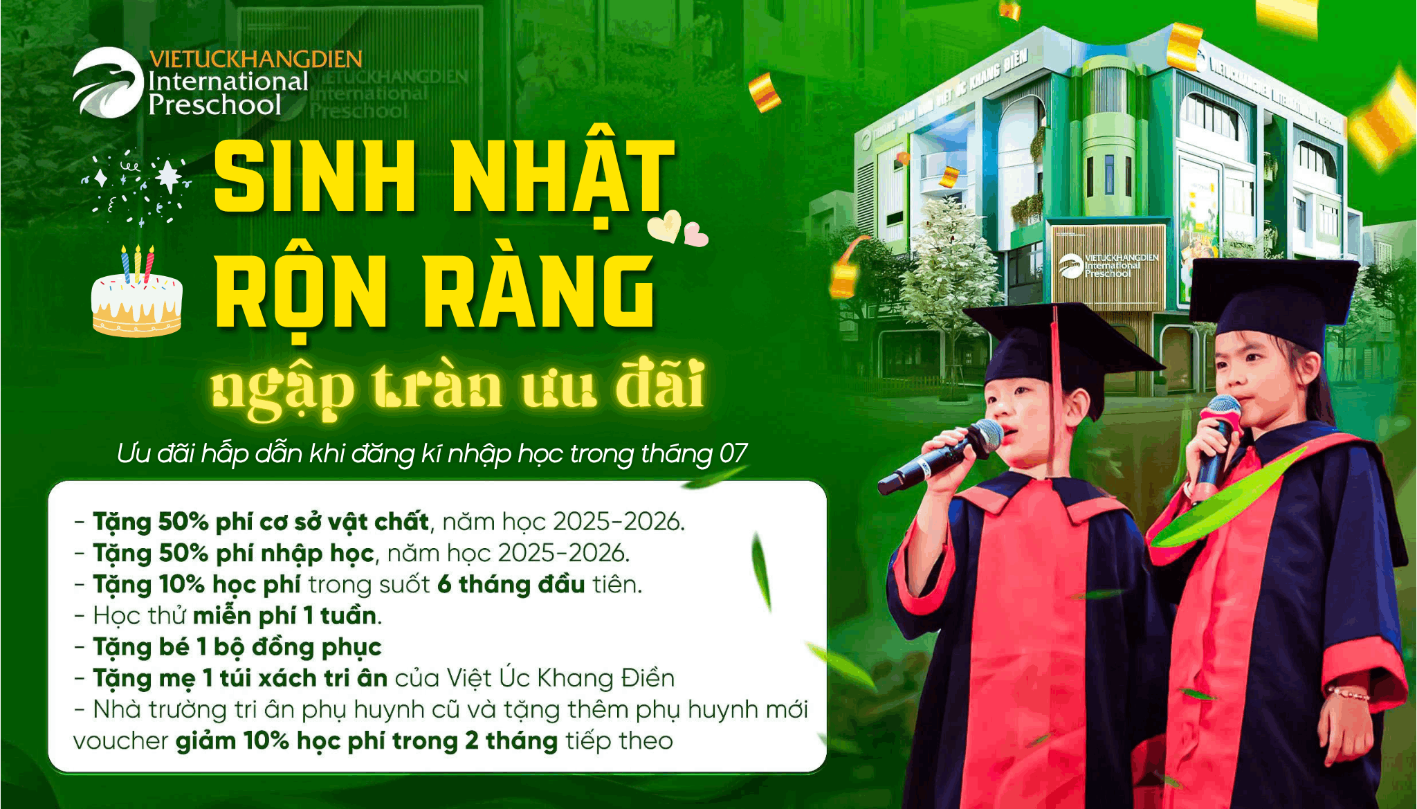 Trường Mầm Non Quốc Tế Việt Úc Khang Điền - Phường Phước Long