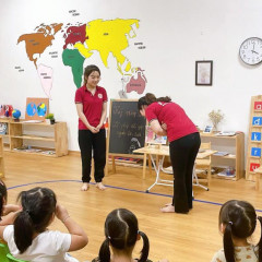 Trường mầm non Việt Ý Montessori - Phương Quan