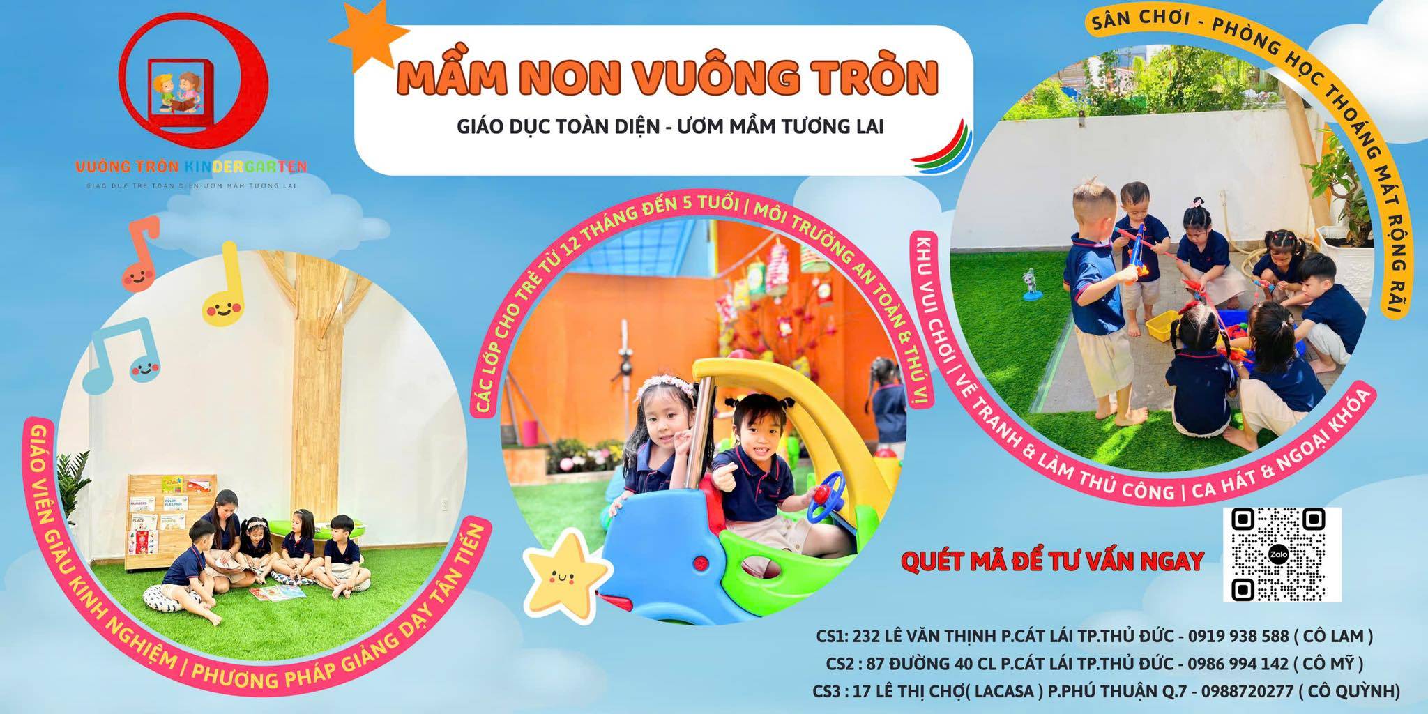 Trường Mầm Non Vuông Tròn CS2 - Thủ Đức