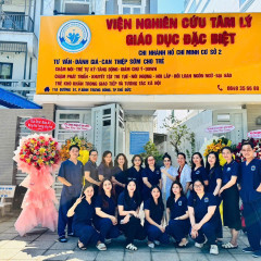 Trung Tâm Dạy Trẻ Tự Kỷ - Viện Nghiên Cứu Tâm Lý Giáo Dục Đặc Biệt - Thủ Đức