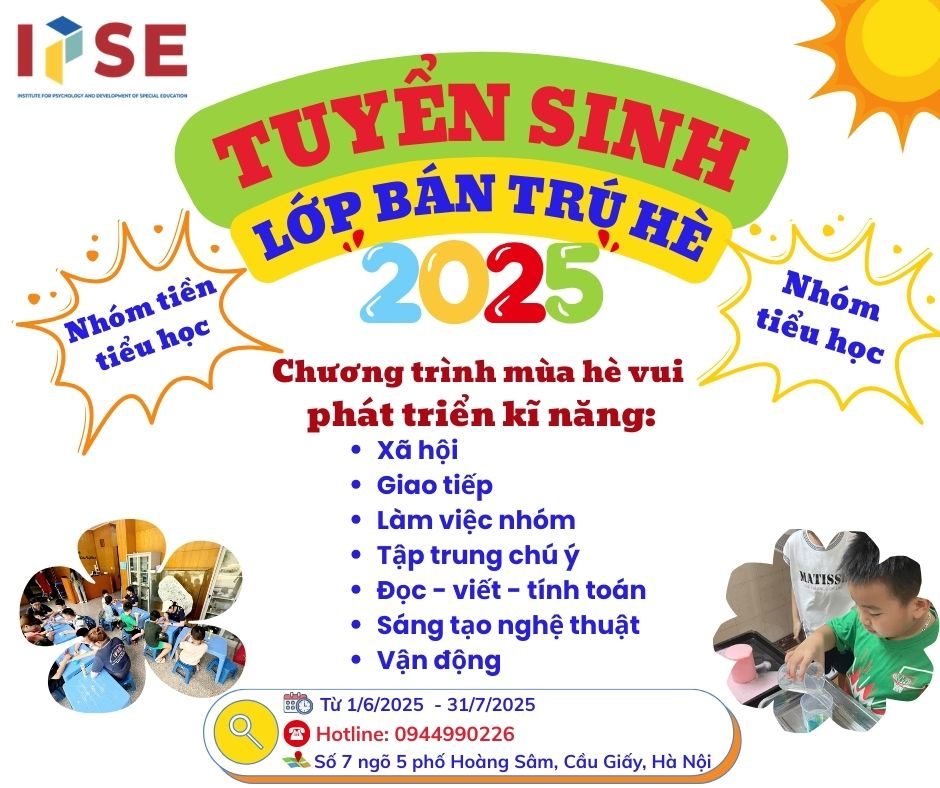 Viện Nghiên cứu Tâm lý và Phát triển Giáo dục Đặc biệt - Cầu Giấy