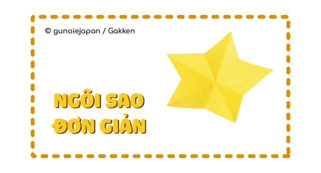 Bạn đã biết cách gấp ngôi sao đơn xinh xắn?