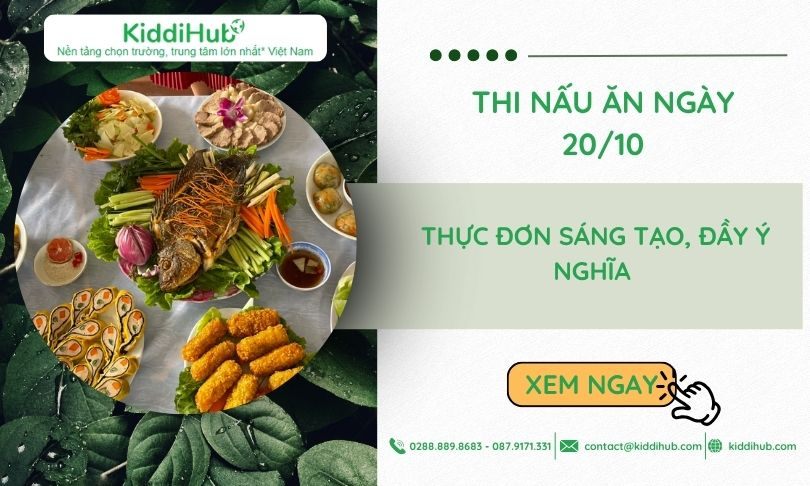 Thi nấu ăn ngày 20/10 - Thực đơn sáng tạo, đầy ý nghĩa