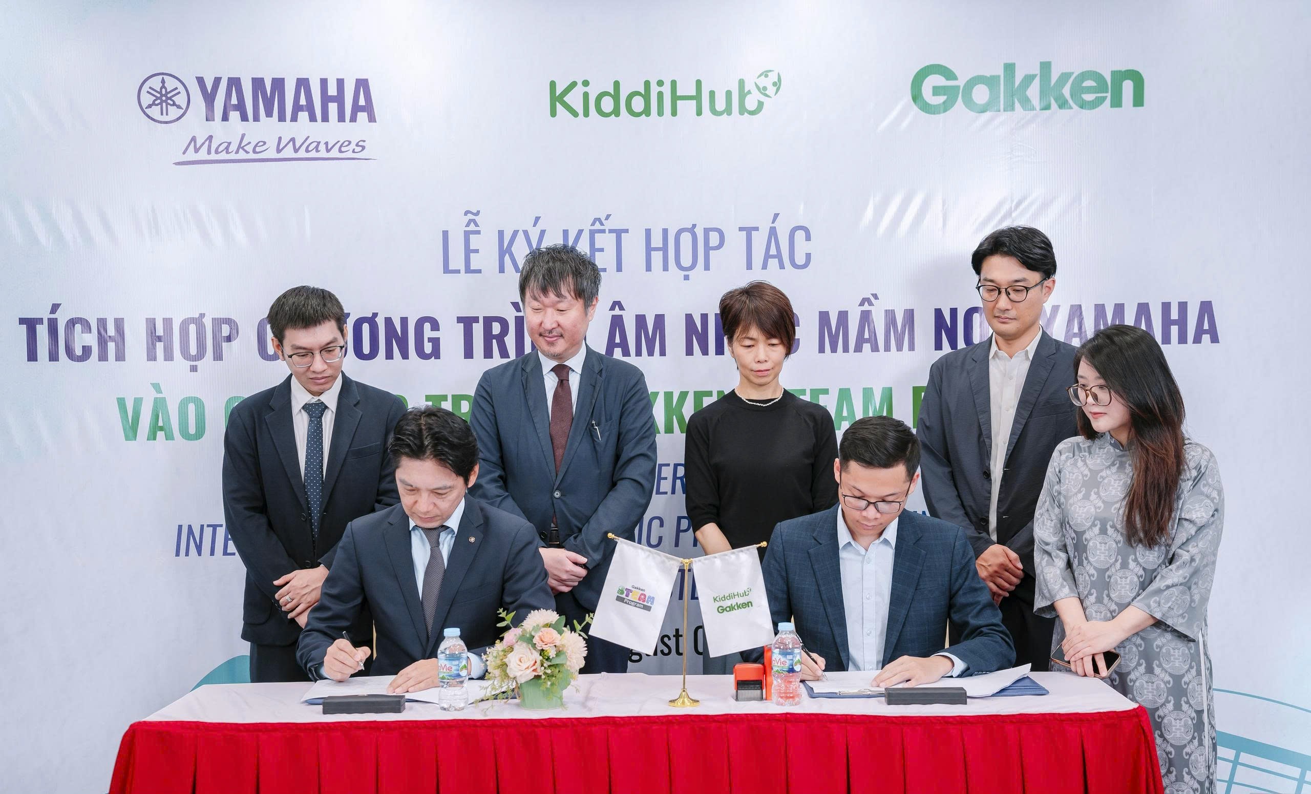 Yamaha Music và KiddiHub, Gakken đẩy mạnh hợp tác chiến lược mở rộng chương trình Gakken STEAM Program tới hệ thống trường mầm non Việt Nam!