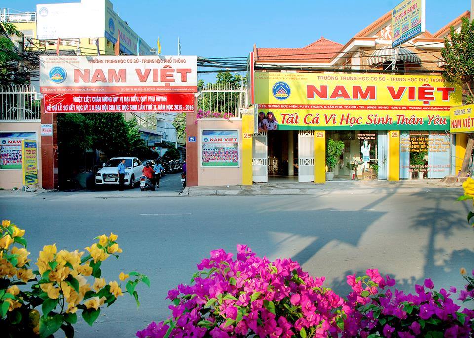 Trường Tiểu Học - THCS - THPT Nam Việt CS6 - Phường 14